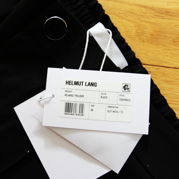 BNWT SS25 HELMUT LANG RELAXED TROUSER PANTS 28 - Picture 9 of 13